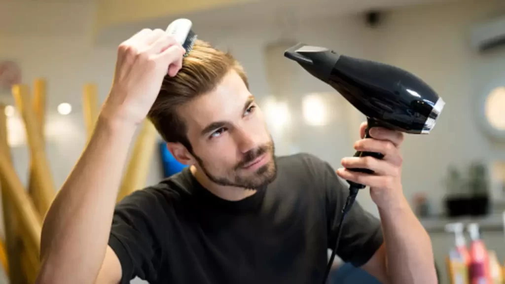 اجتناب از حرارت بالا برای موی مردان