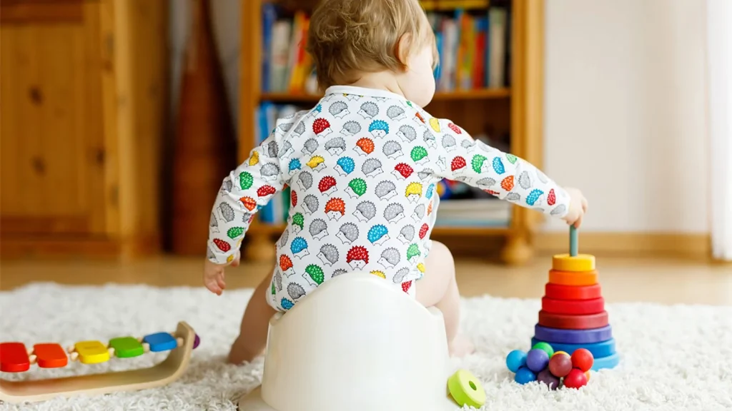 دقت داشتن در بستن پوشک